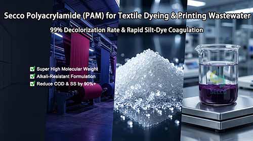 Polyacrylamide: कपड़ा मुद्रण और रंगाई उद्योग के लिए एक बहुक्रियाशील समाधान